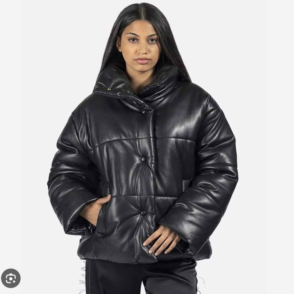 Nanushka Down Jacket, Black